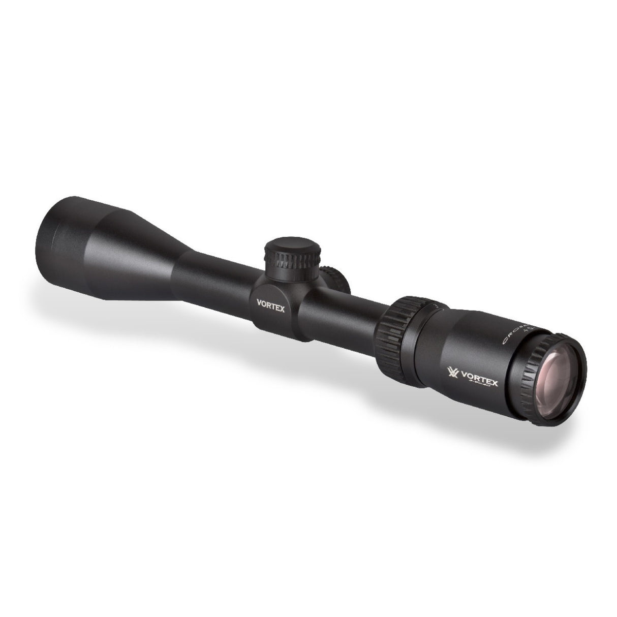 Vortex Crossfire II 3-9x40 Scope (Dead-Hold BDC MOA Reticle) With 1-inch Scope Rings and Hat