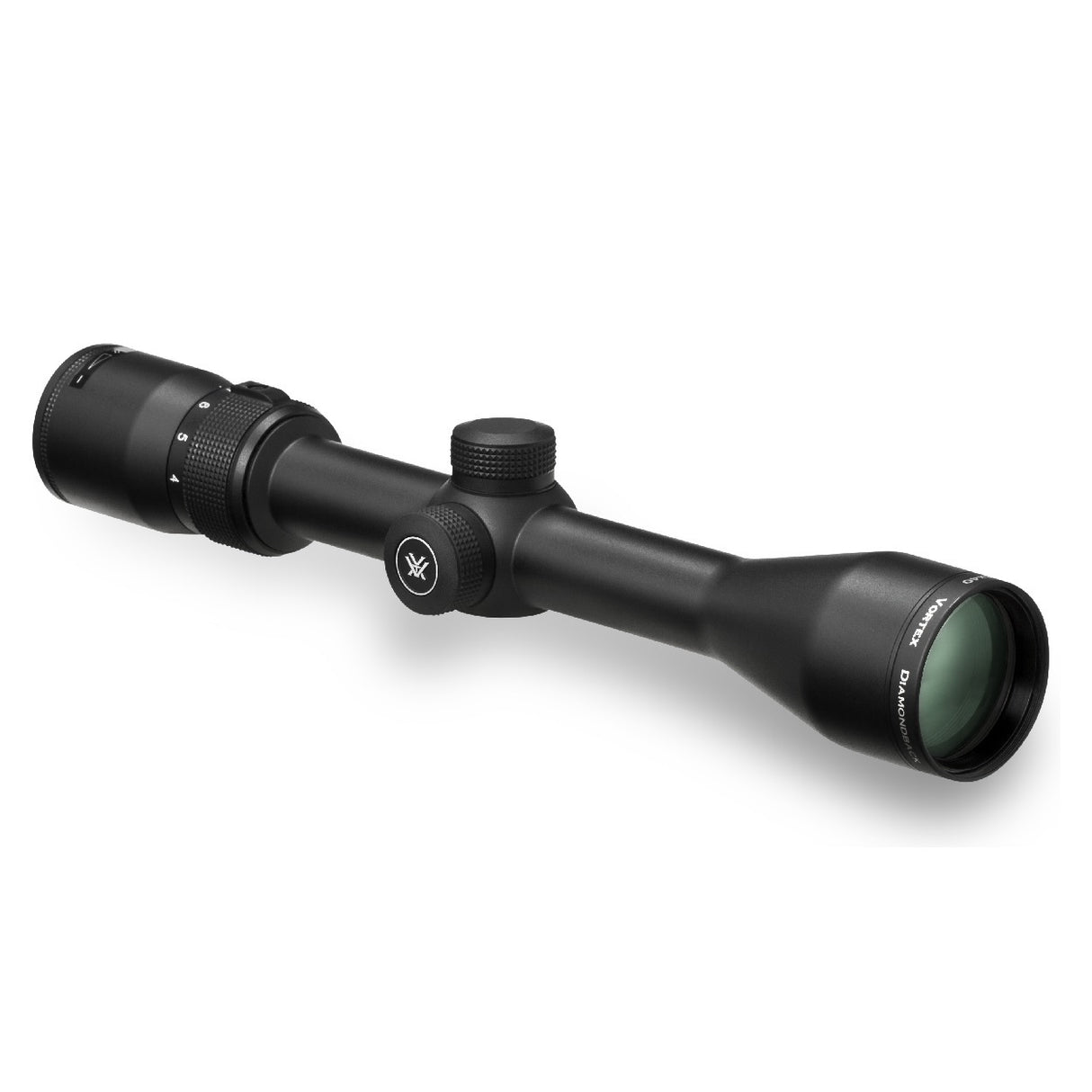 Vortex Diamondback 4-12x40 Riflescope (Dead-Hold BDC MOA Reticle) with 1-inch Scope Rings and Hat