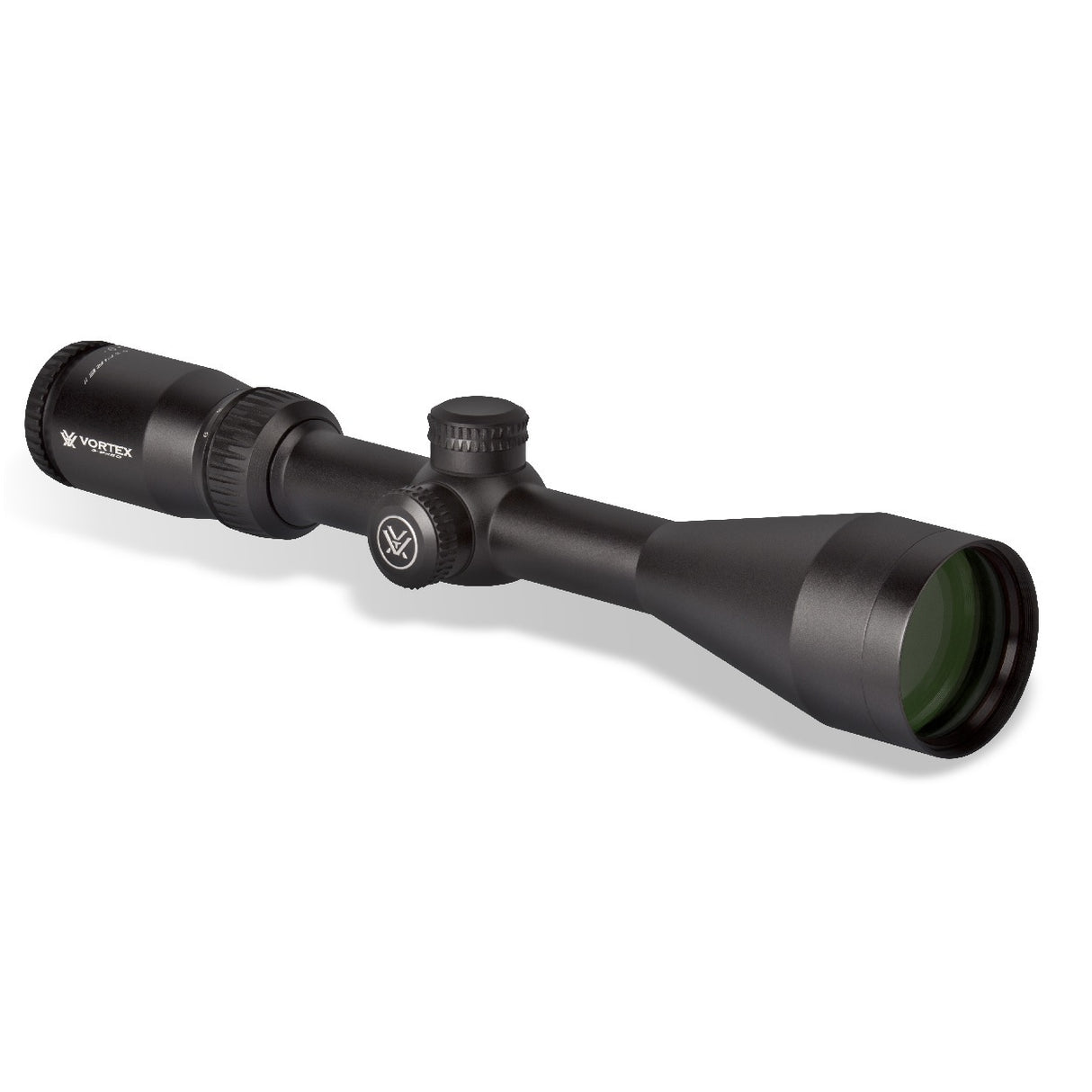 Vortex Crossfire II 3-9x50 Riflescope (Dead-Hold BDC MOA Reticle) with 1in Riflescope Rings and Hat