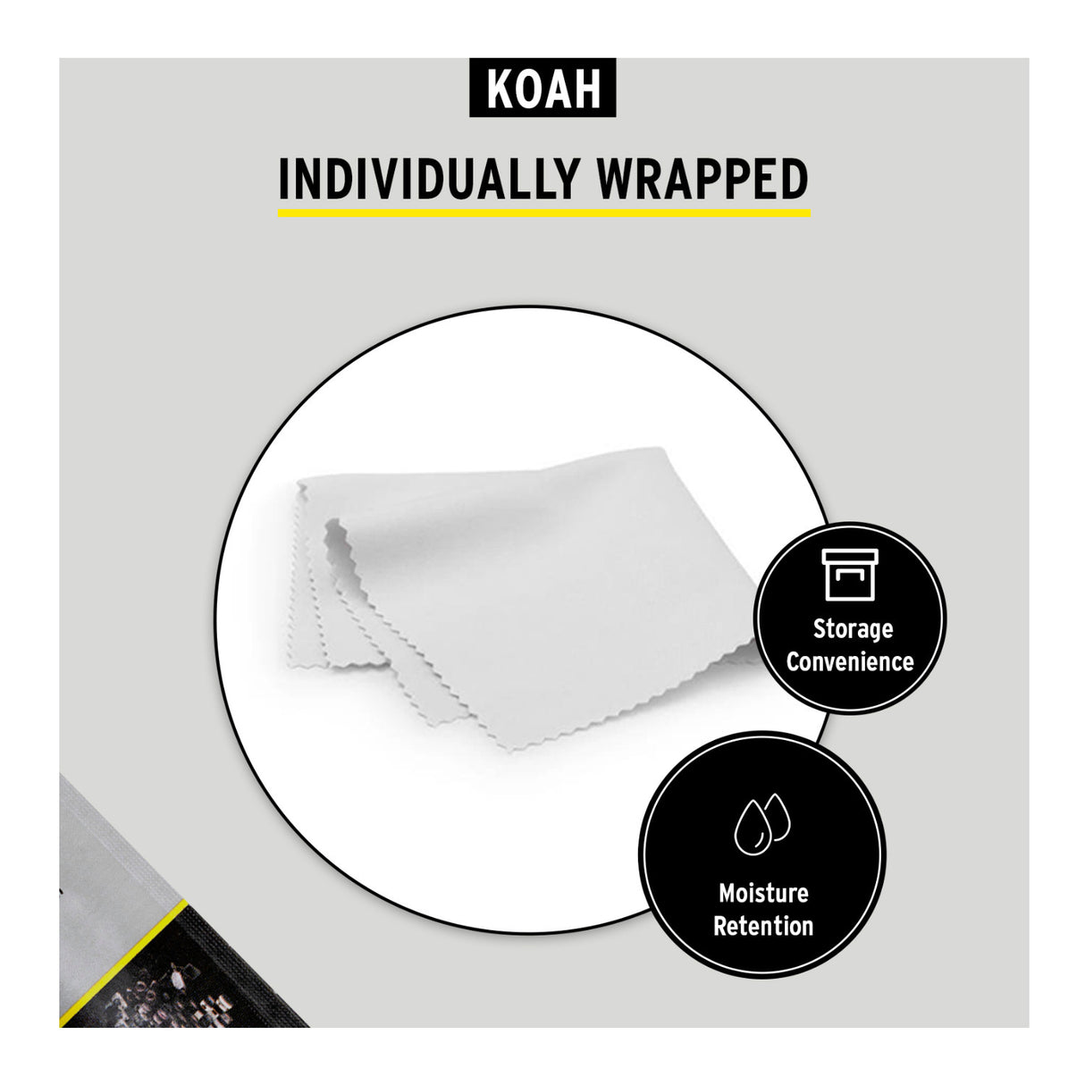 Koah PRO Pre-Moistened Lens Cleaning Wipes (400-Pack)