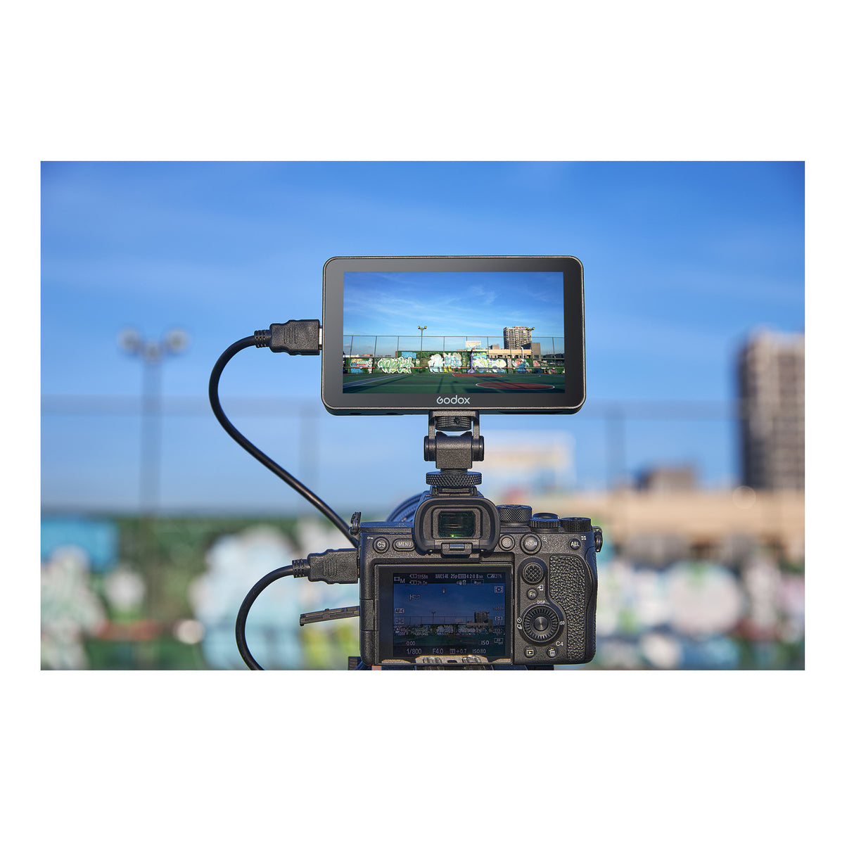 Godox 5.5" 4K HDMI Ultra Bright On-Camera Monitor