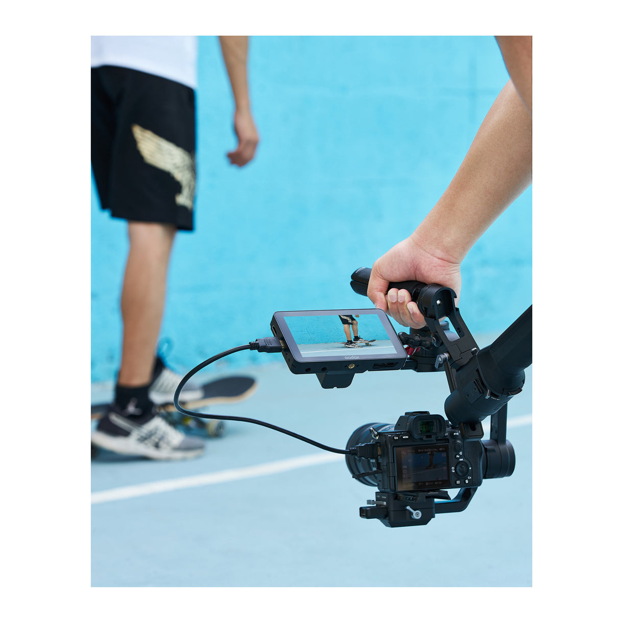 Godox 5.5" 4K HDMI Ultra Bright On-Camera Monitor