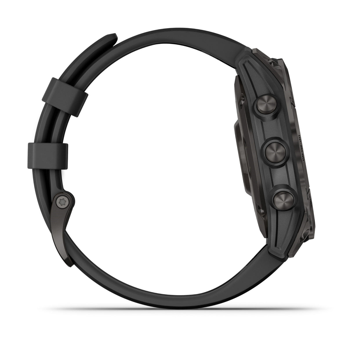 Garmin Fenix 7 Sapphire Solar Smartwatch (Carbon Gray DLC Titanium w/ Black Band)