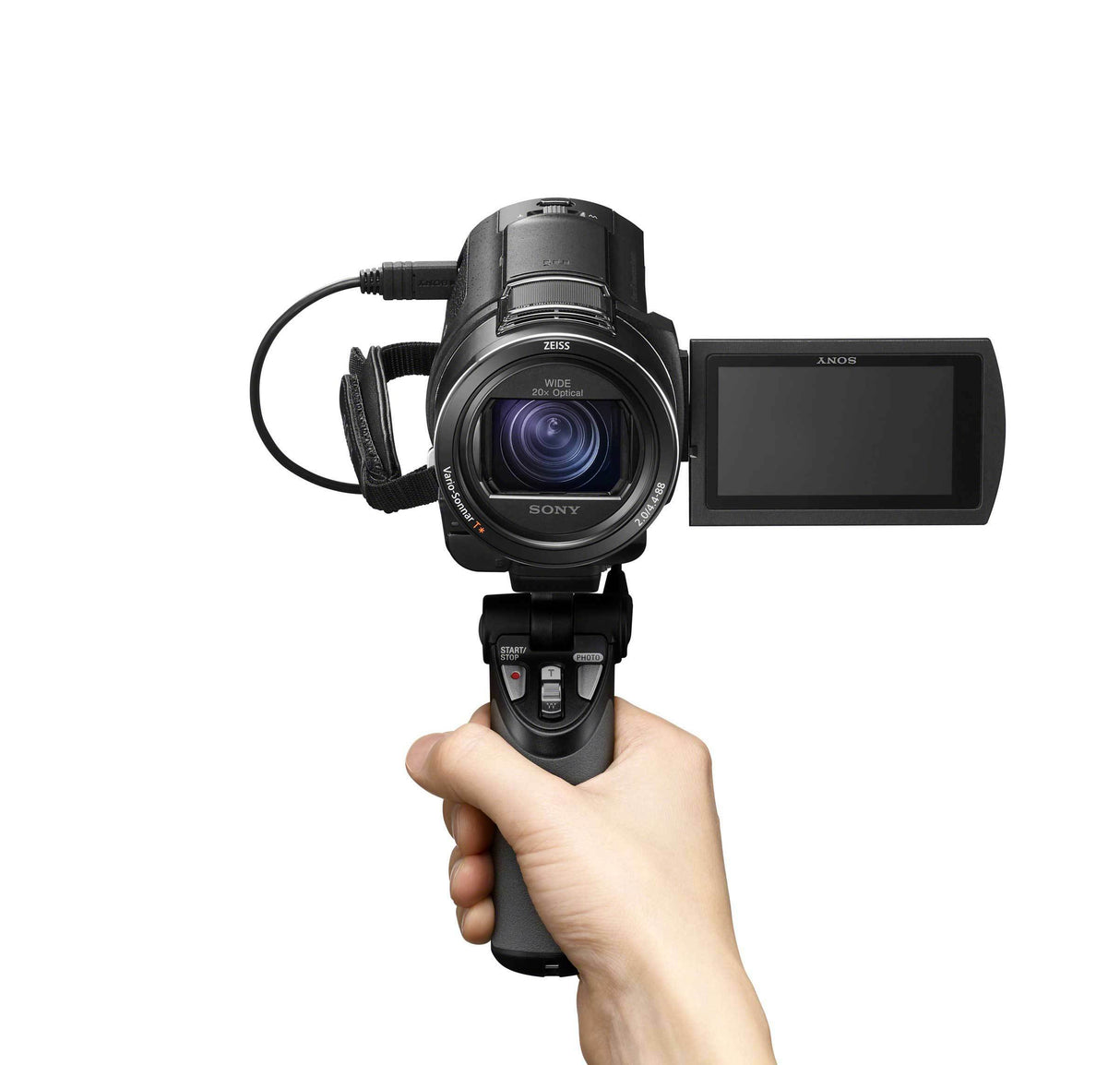 Sony FDR-AX43A/B 4K Handycam Camcorder with low-light 16:9 Exmor R CMOS sensor