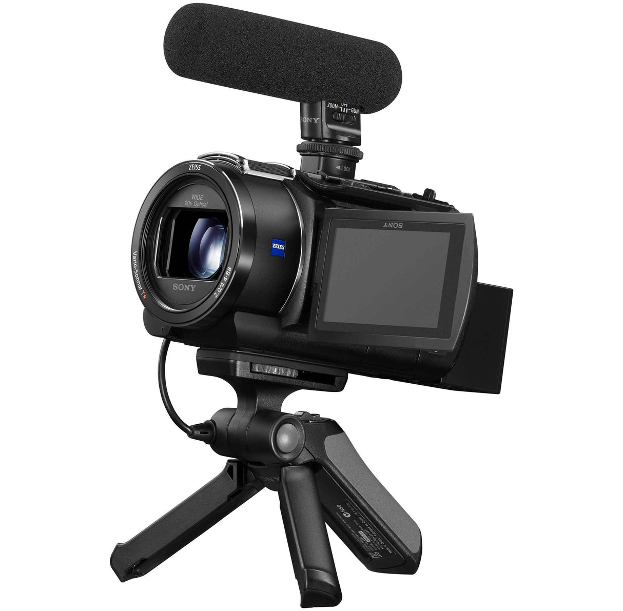 Sony FDR-AX43A/B 4K Handycam Camcorder with low-light 16:9 Exmor R CMOS sensor