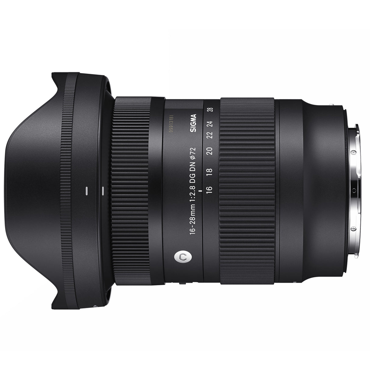 Sigma 16-28mm F2.8 DG DN Lens for L Mount with External Hard Drive, and Memory Card