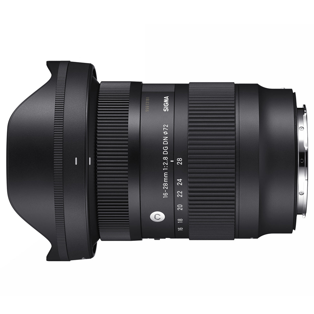 Sigma 16-28mm F2.8 DG DN Lens for L Mount with External Hard Drive, and Memory Card