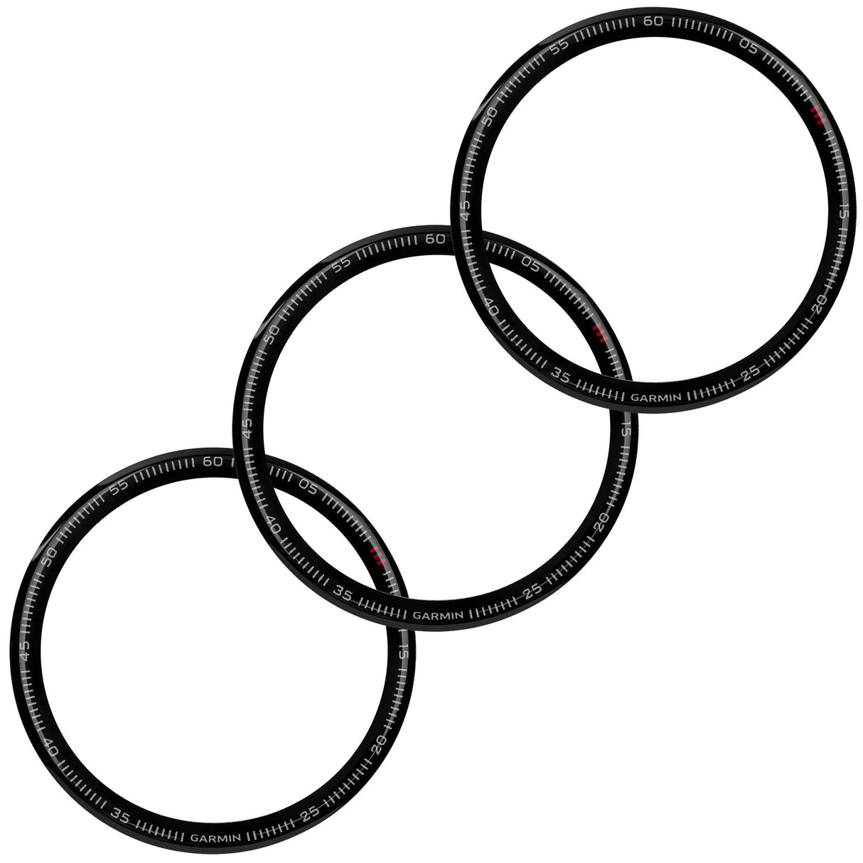 Focus 9H Tempered Glass Screen Protector Film for Garmin Fenix 7S (42mm, 3-Pack)