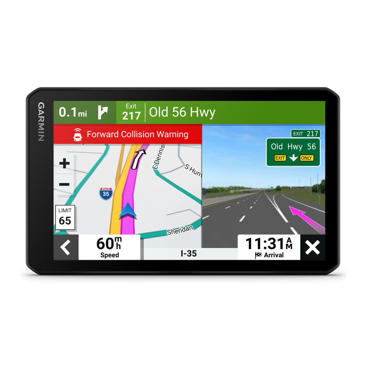 Garmin RVcam 795 RV GPS with Built-In Dash Cam