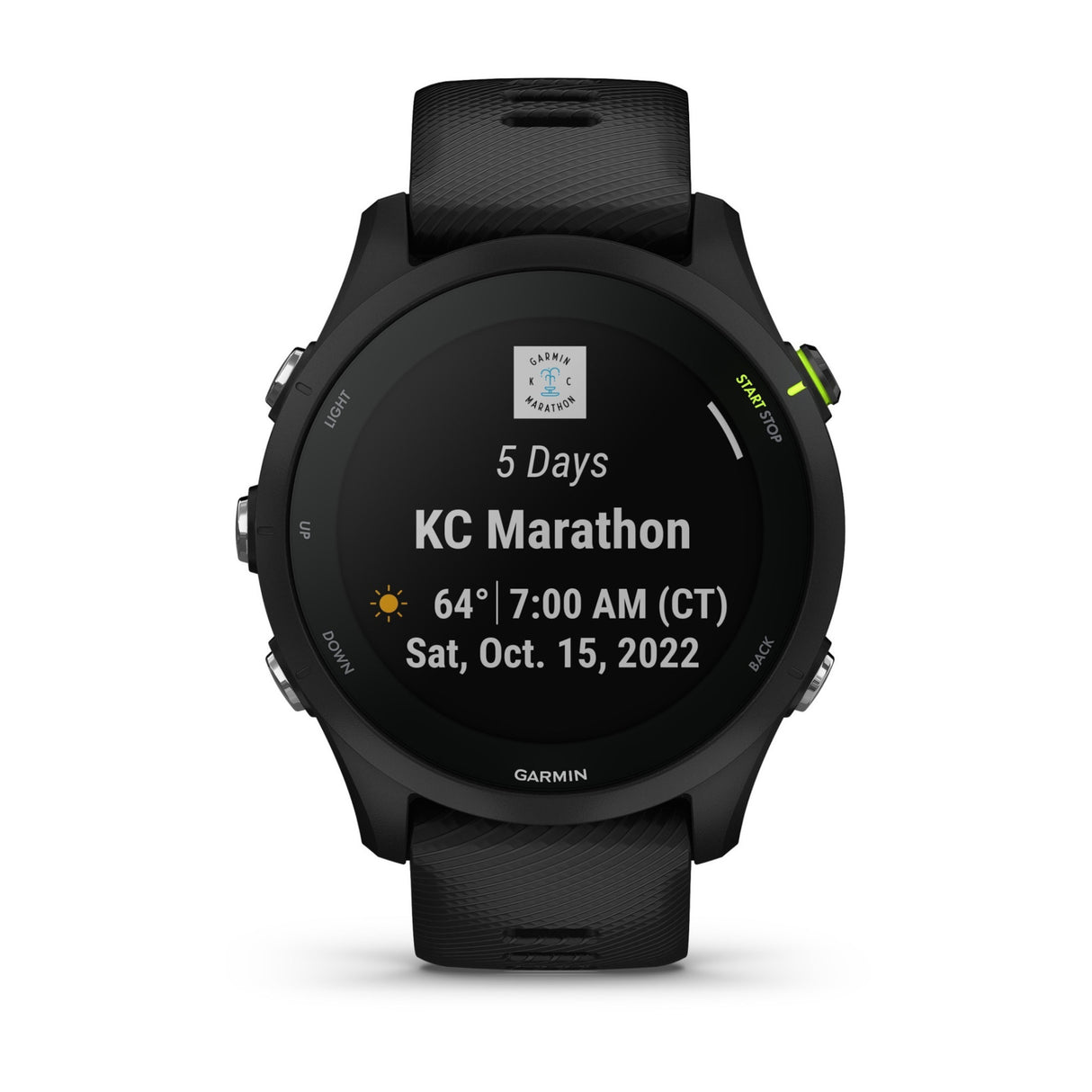 Garmin Forerunner 255 Music Running Watch (Black)