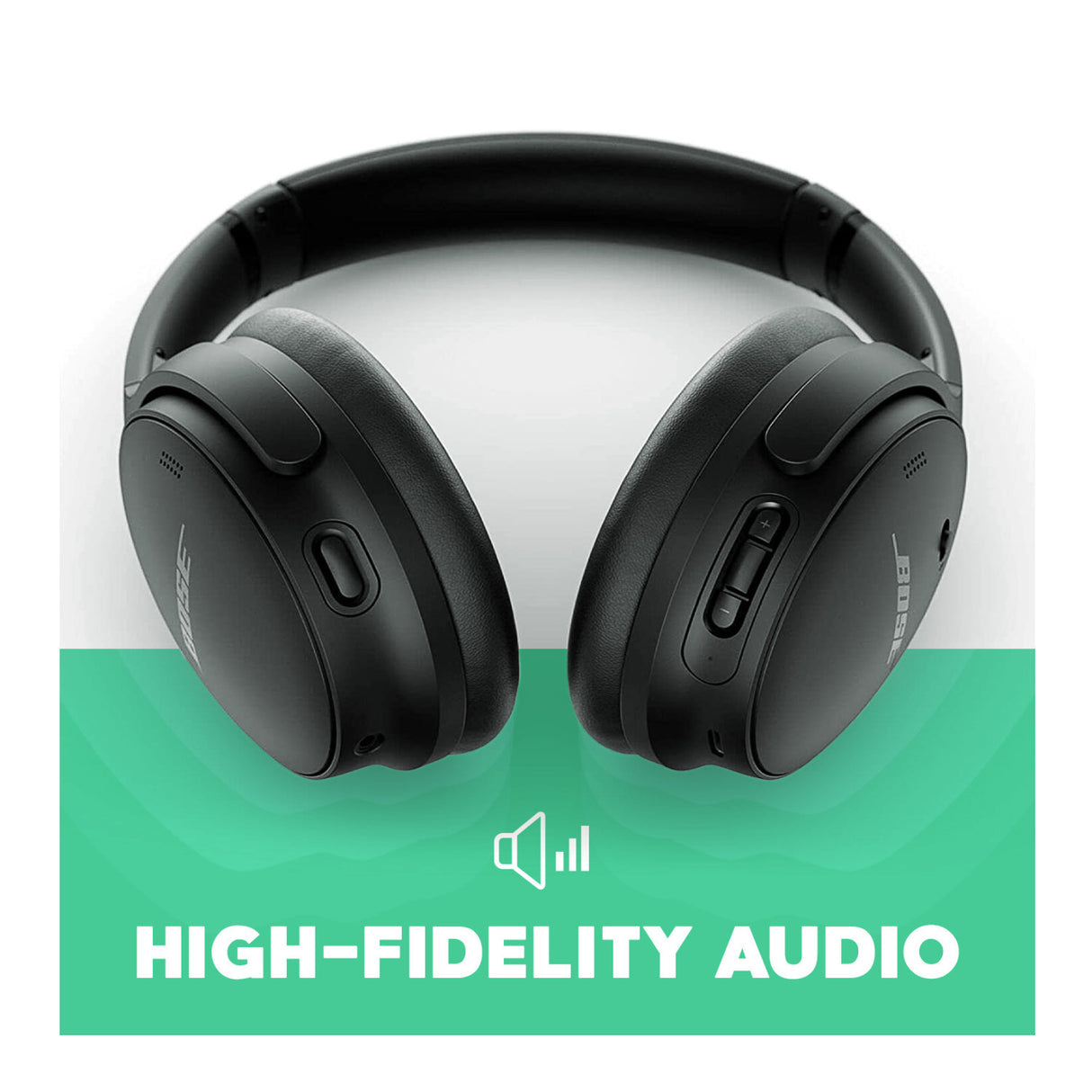 Bose QuietComfort 45 Noise Canceling Bluetooth Headphones (Black)