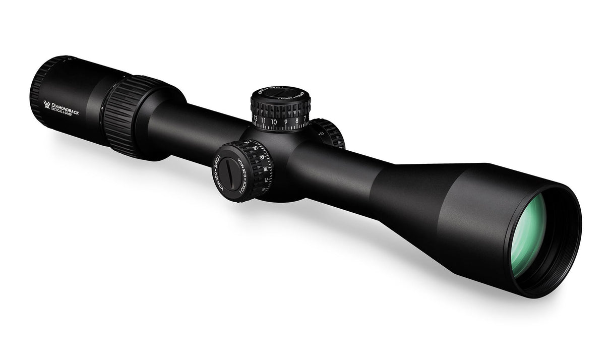 Vortex Diamondback Tactical 6-24x50 Riflescope/EBR-2C MOA Reticle with 30mm Riflescope Rings and Hat