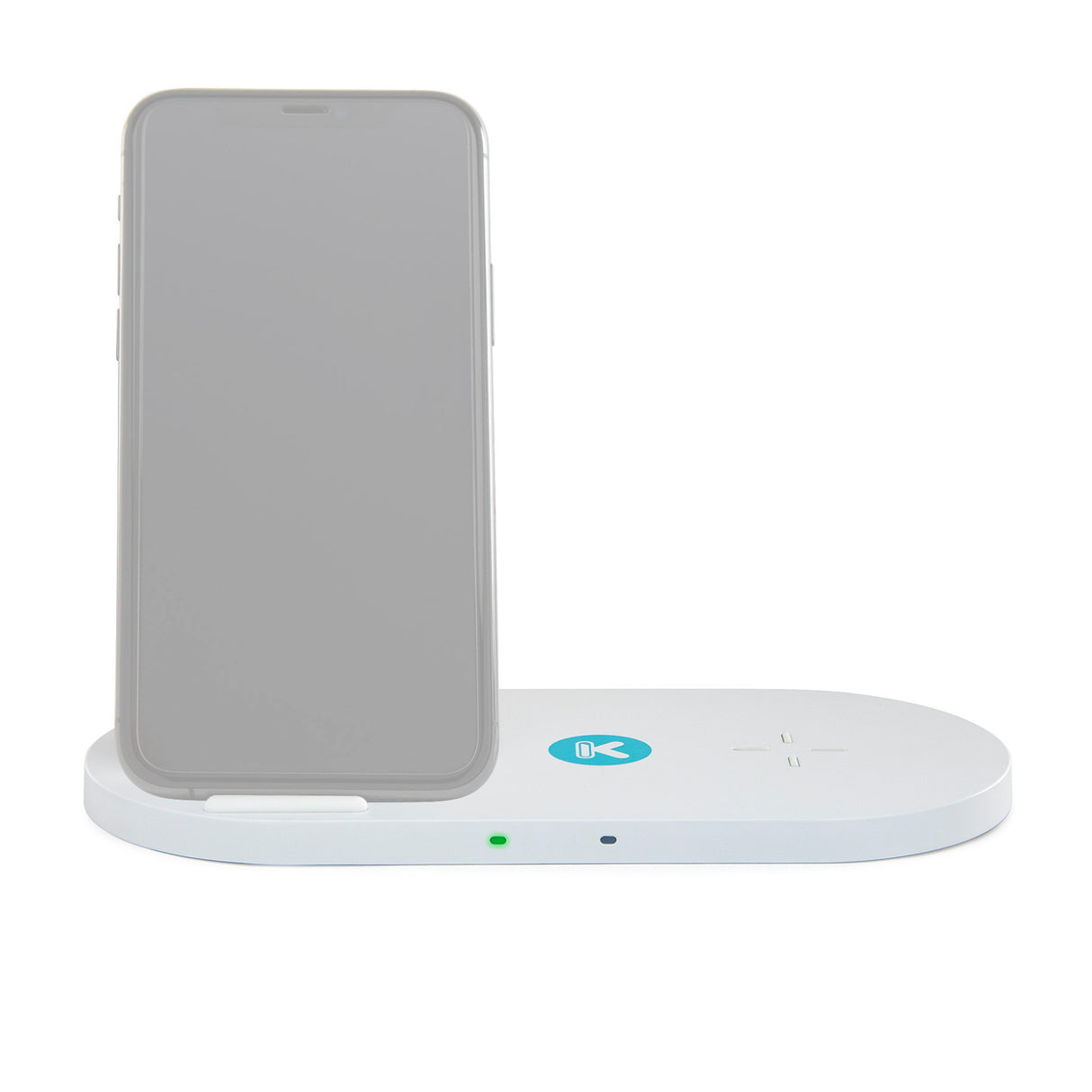 Kratos Power Dual Pad 10W Fast Wireless Charger with Fabric Stand