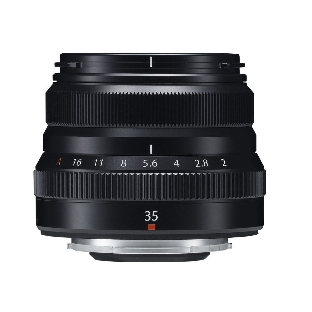 Fujifilm XF 35mm f/2 WR Lens (Black) with Battery and Accessories