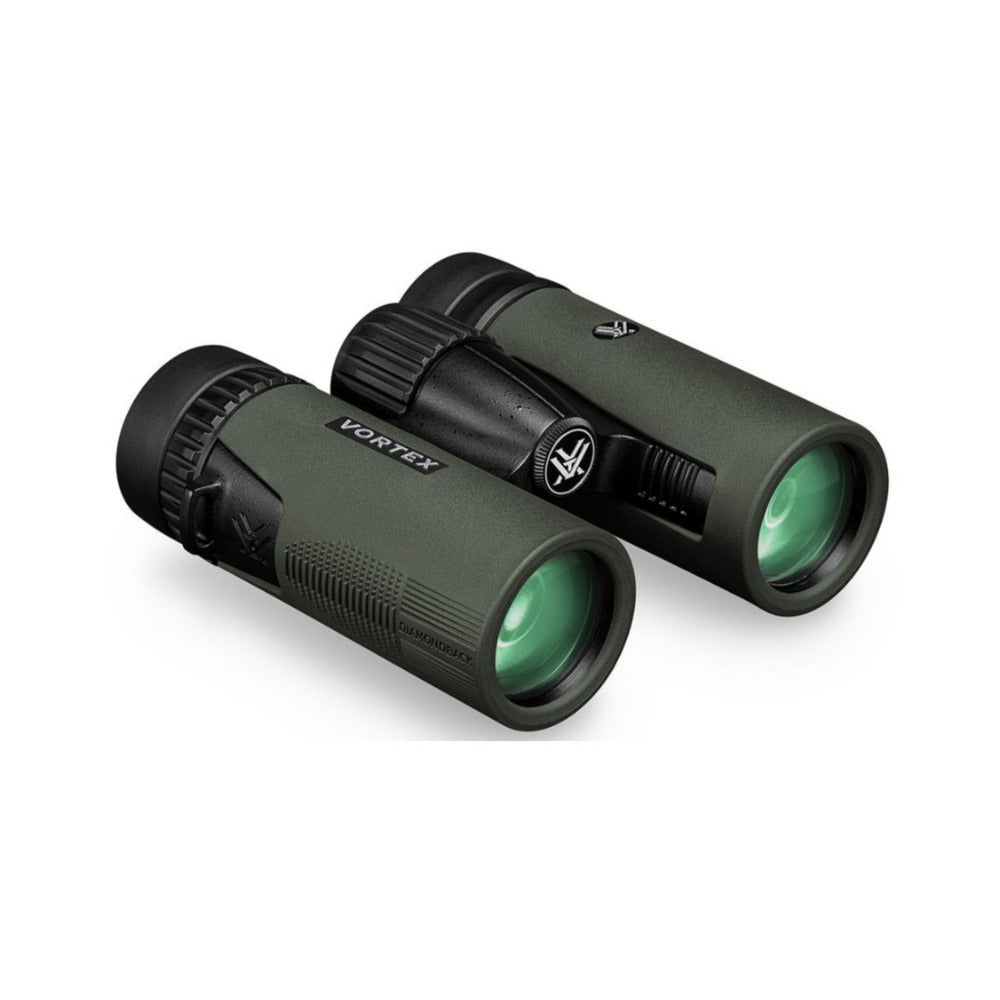 Vortex Diamondback 10x32 Binocular with Harness Strap & Focus Accessory Bundle
