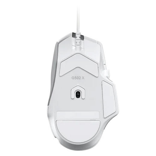 Logitech G502 X Corded Gaming Mouse (White)