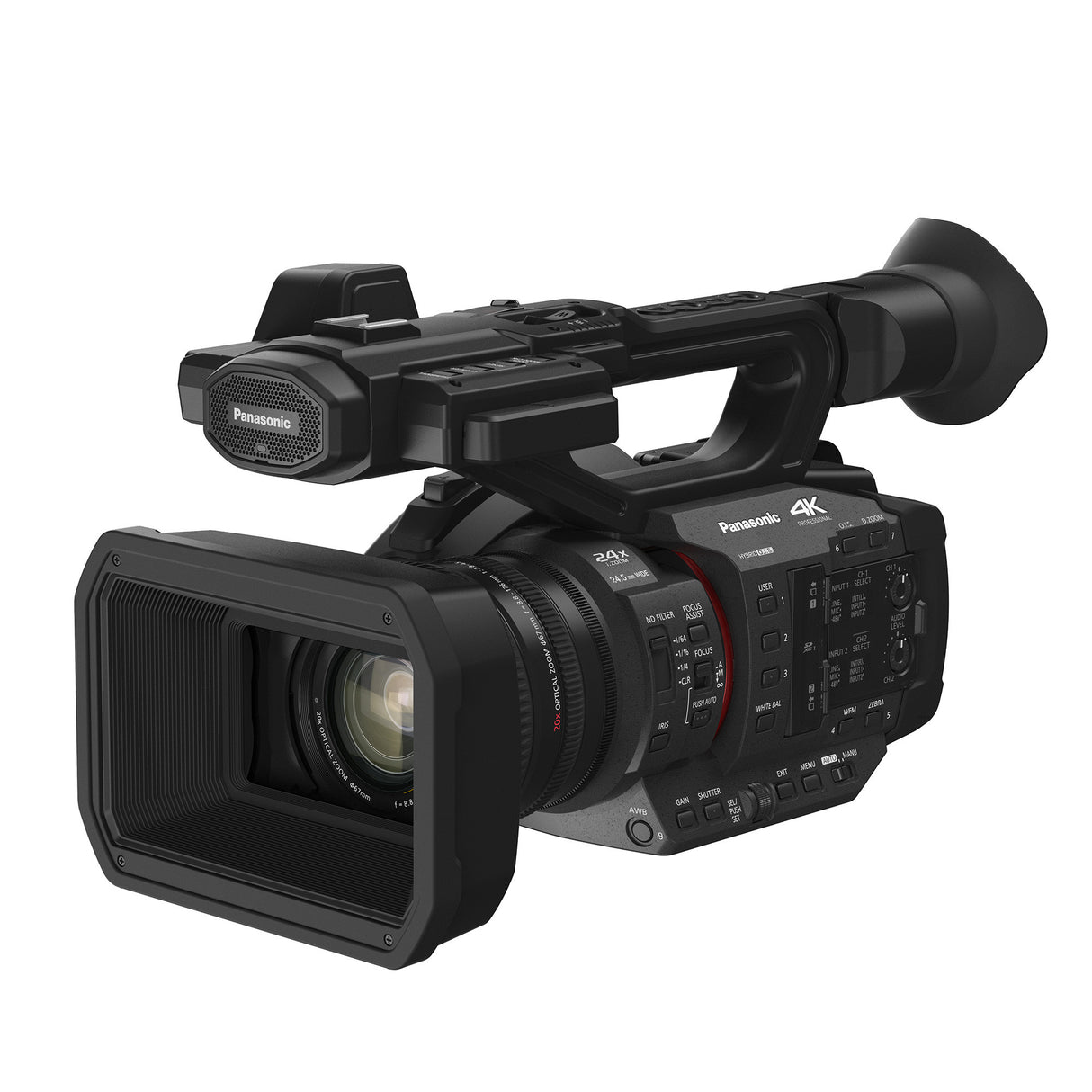 Panasonic HC-X2 4K 60p Ultra HD Pro Camcorder with 1-inch Sensor, 24.5mm Wide-Angle Lens & 20x Zoom