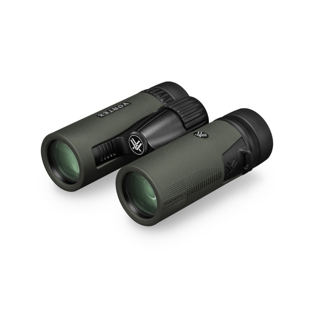 Vortex 10x32 Diamondback Roof Prism Binoculars with Glasspak Harness Case and Accessory Bundle