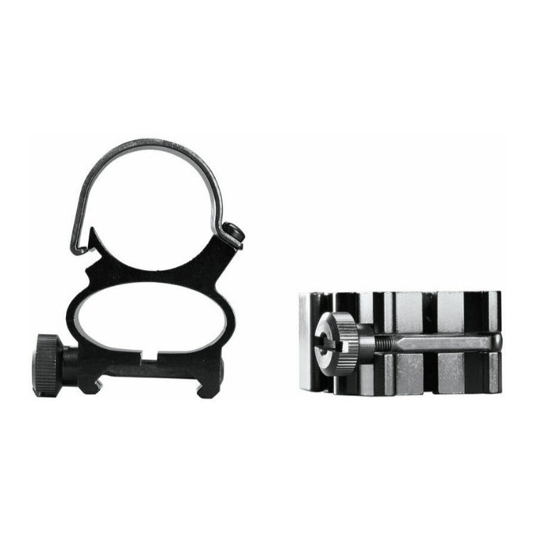 Weaver See-Thru Detachable Rings (1-Inch, Black)