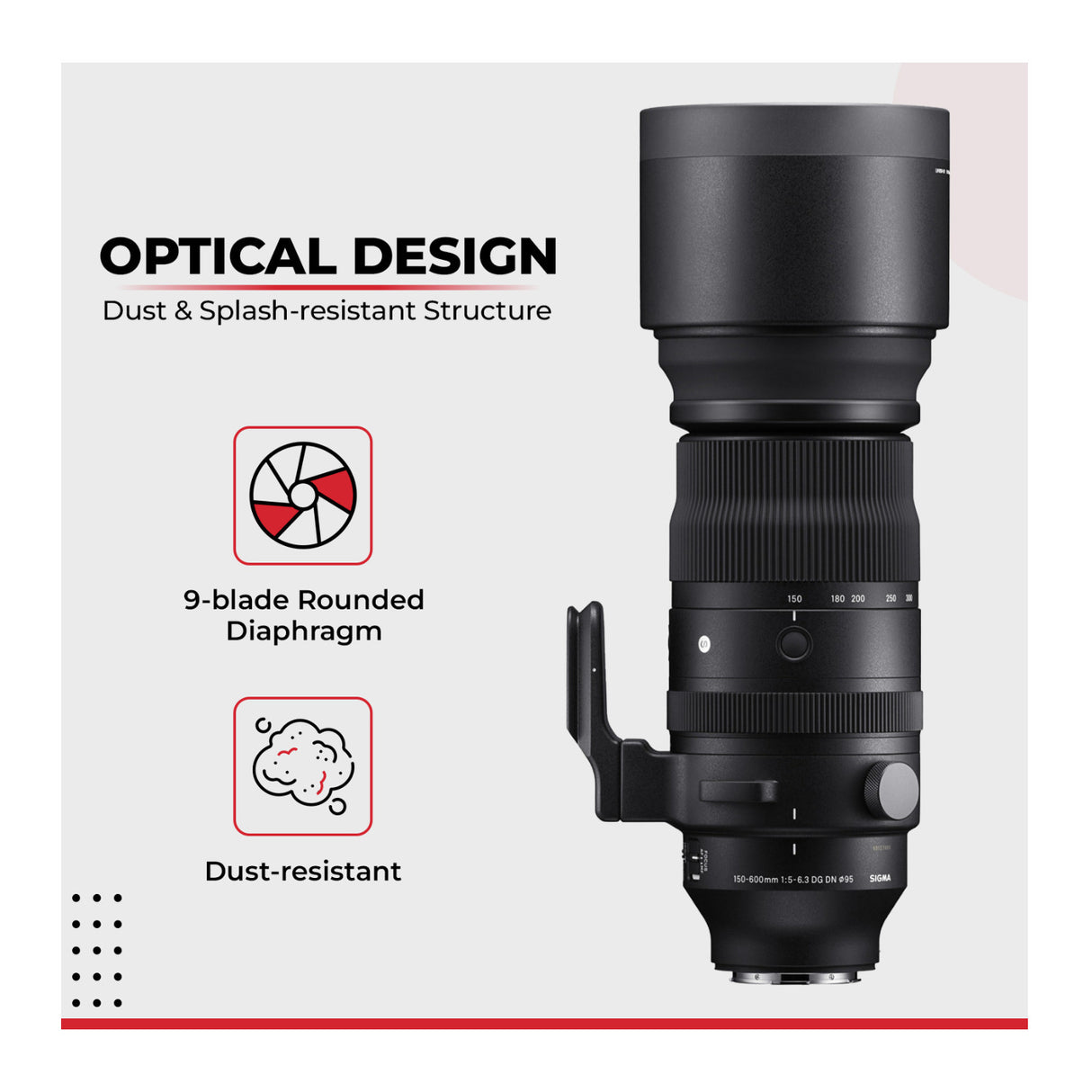 Sigma 150-600mm f/5-6.3 DG DN OS Sports Zoom Lens for Sony E with 1TB Hard Drive and 64GB SD Card