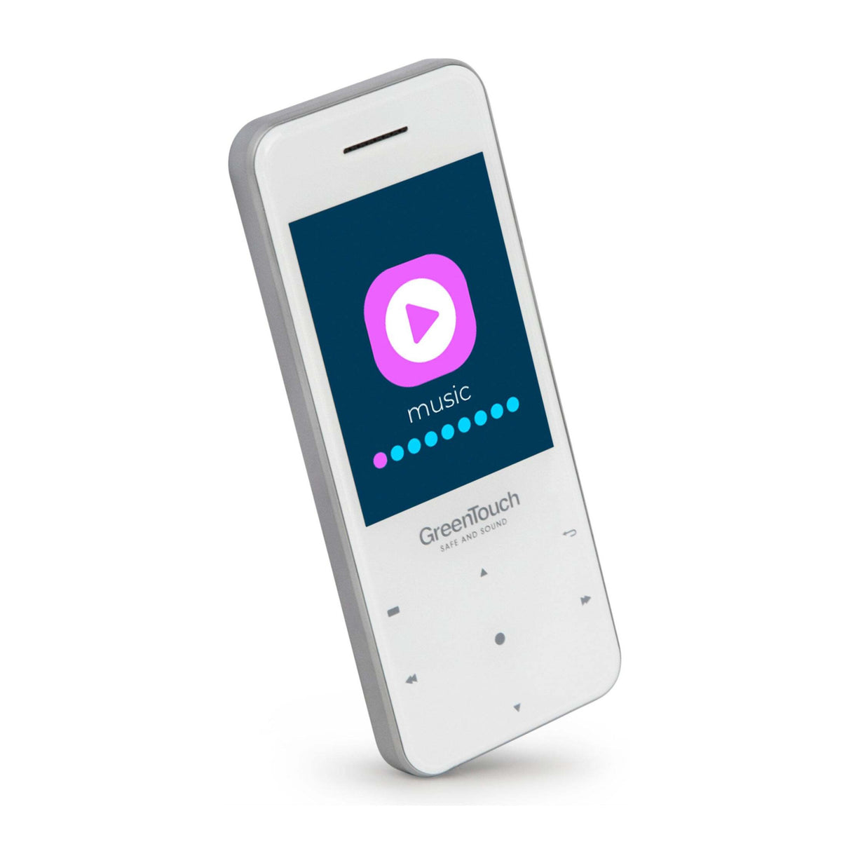 GreenTouch X5II 16GB Kosher Bluetooth MP3 Player (White)