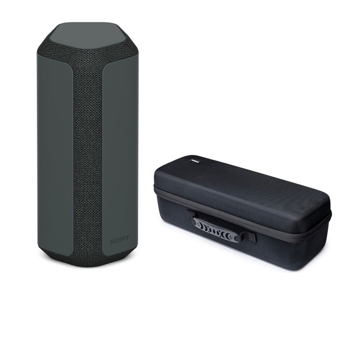 Sony SRS-XE300 X-Series Wireless Portable Bluetooth Speaker (Black) with Case