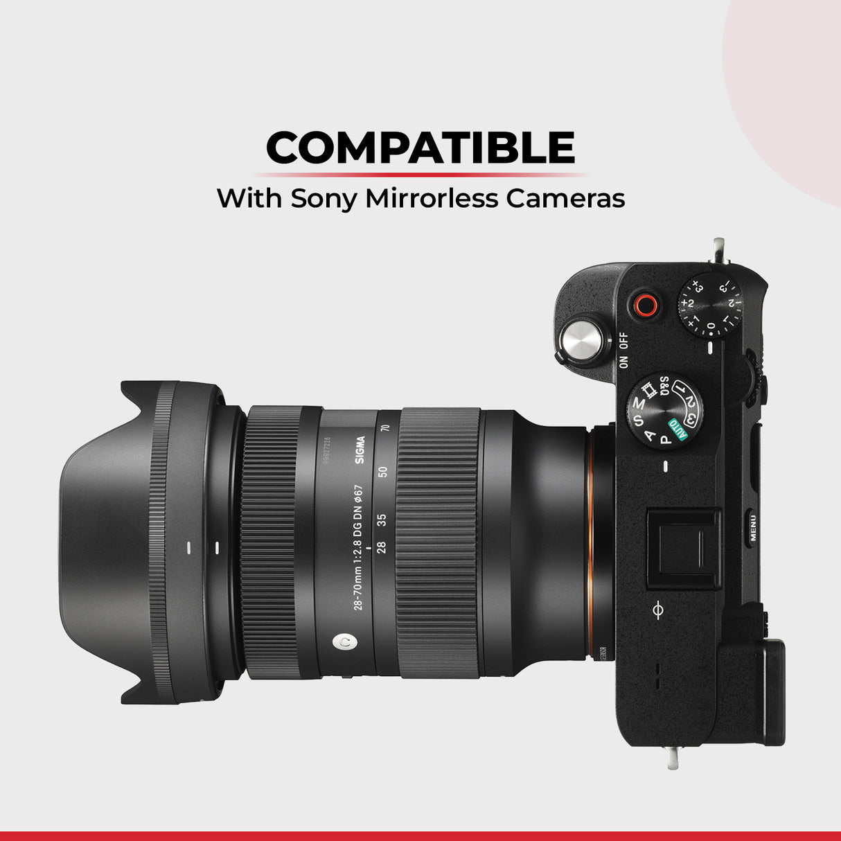 Sigma 28-70mm f/2.8 DG DN Contemporary Lens for Sony with Rugged Mini 1TB Bundle