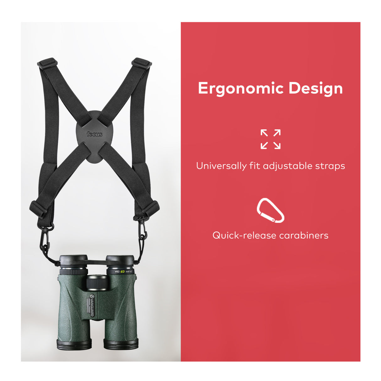 Focus Camera Binocular Harness