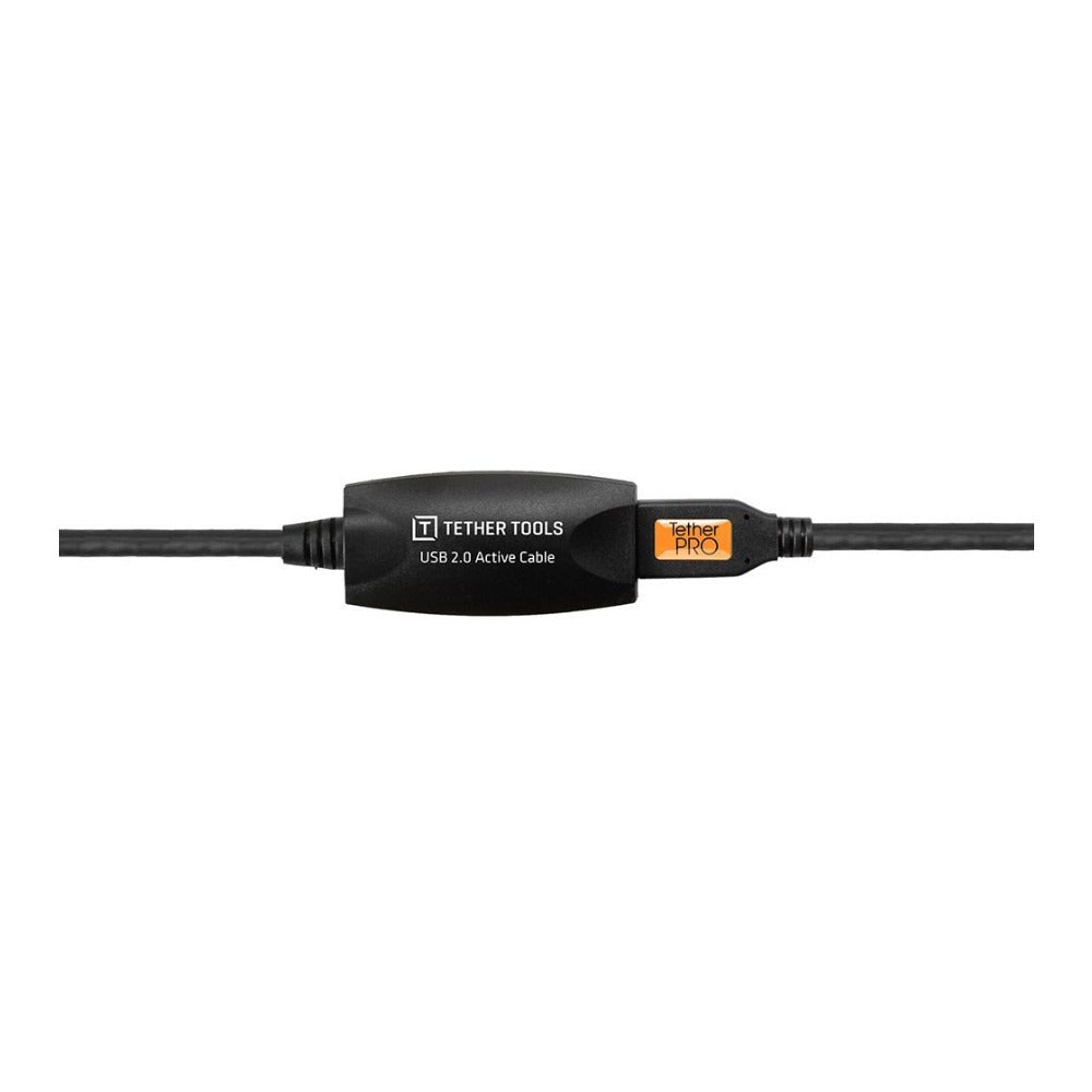 Tether Tools TetherPro USB 2.0 to USB Female Extension Cable (16-Feet, Black)