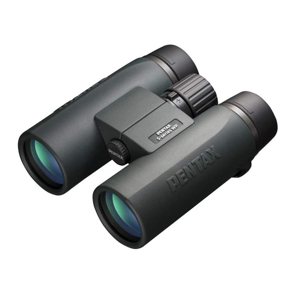 Pentax SD 8x42 WP Full-Size Binoculars for Low-Light Conditions with Rugged Construction (Green)