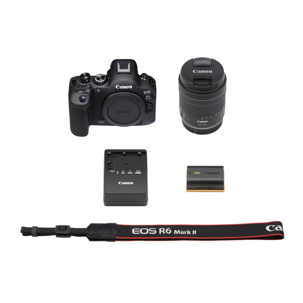 Canon EOS R6 Mark II Mirrorless Camera with 24-105mm f/4-7.1 IS STM Lens