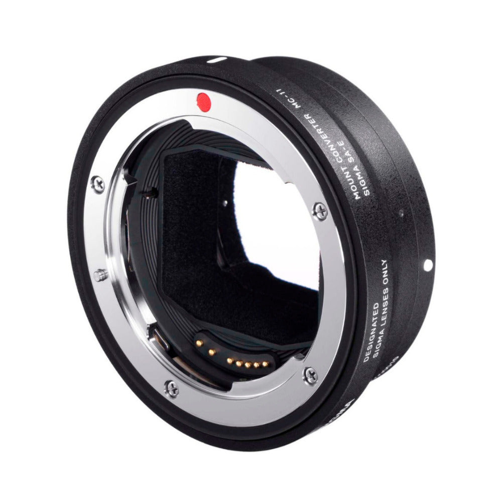 Sigma MC-11 Lens Mount Converter (Canon EF to Sony E-Mount) with 16GB SD Card and Accessory Bundle