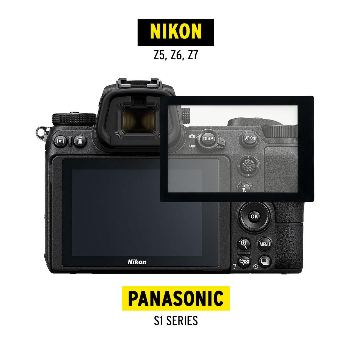 Koah LCD Ultra Armor Screen Protector for Panasonic Lumix DC-GH5 and GH5S Cameras