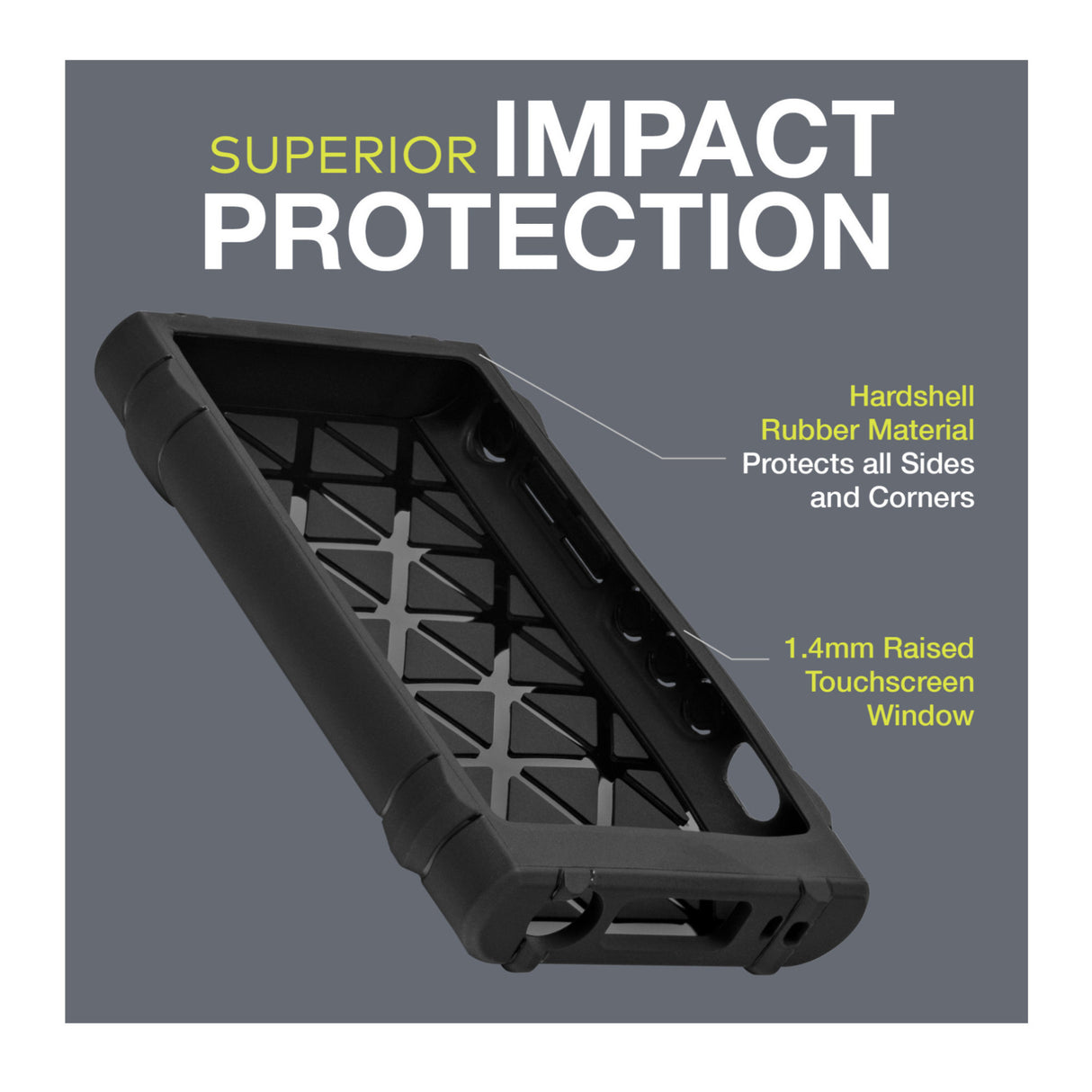 Knox Gear Rugged Hardshell Case for Sony NW-A55 Walkman MP3 Players