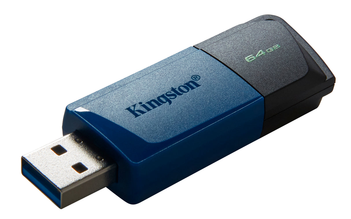 Kingston DataTraveler Exodia M 64GB USB 3.2 Flash Drive (50-pack) with USB-C adapter