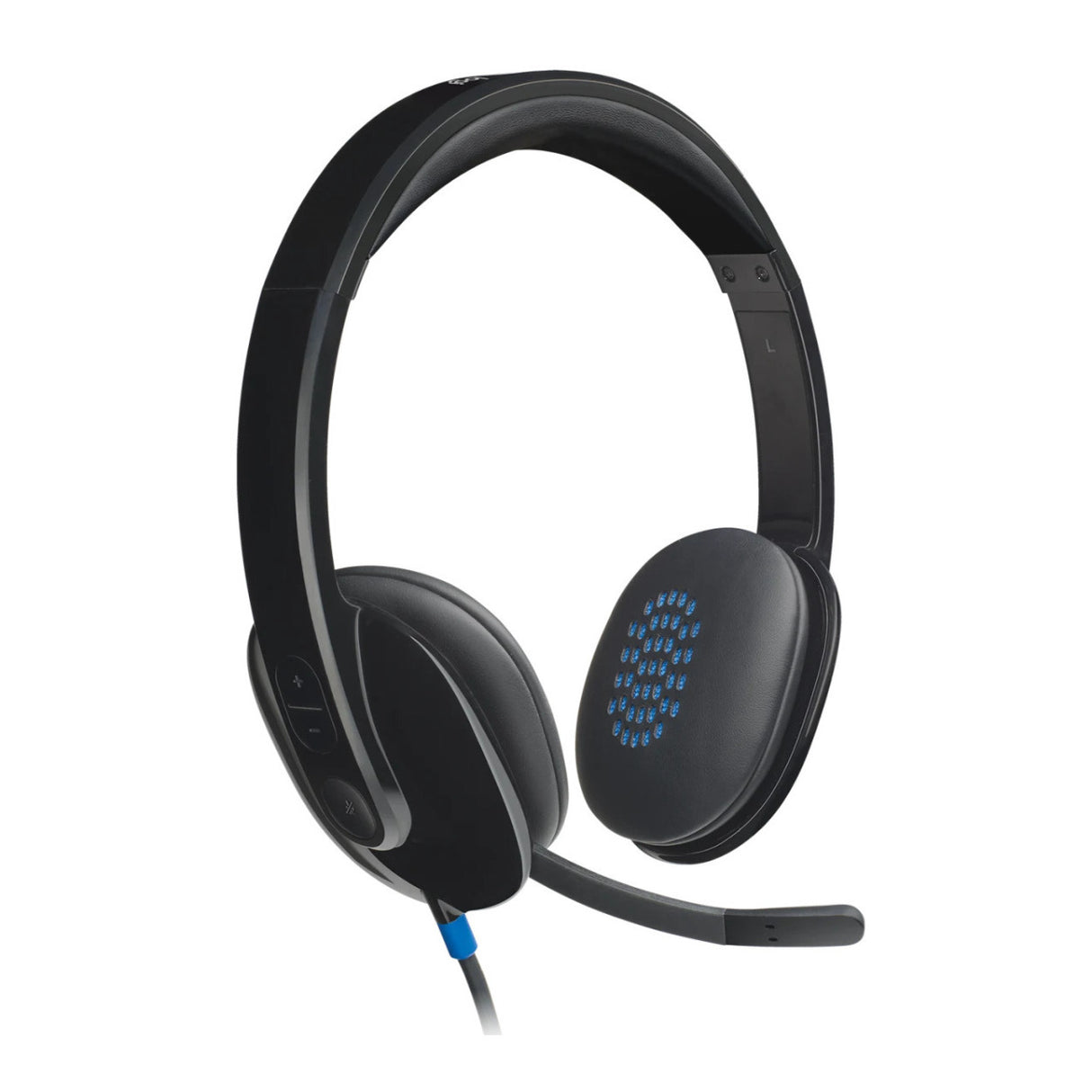 Logitech H540 High-Performance USB Computer Headset with High-Definition Sound and On-Ear Controls