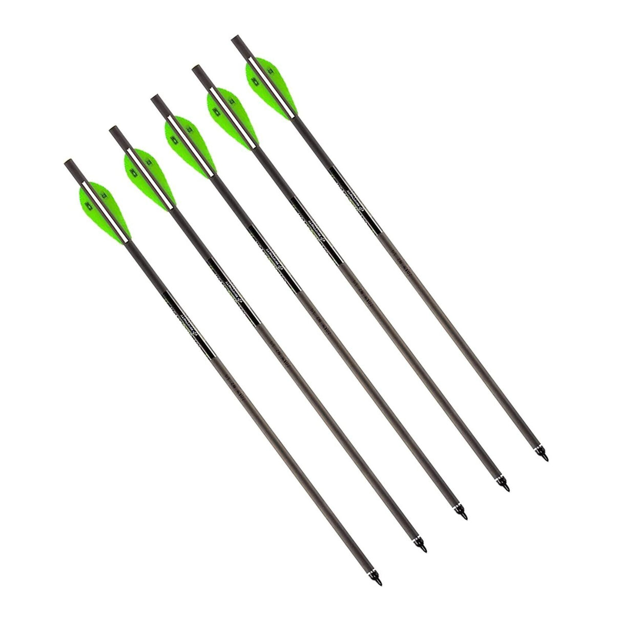 Barnett Crossbows Headhunter Arrows (Field Point, Moon Nock, 5-pack, 22 inch)
