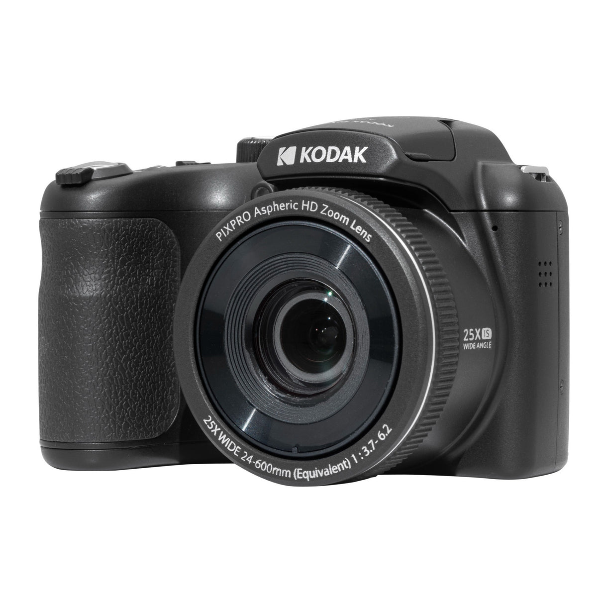 Kodak PIXPRO AZ255 Astro Zoom 16MP Digital Camera (Black) with 64GB Memory Card and Accessory Bundle