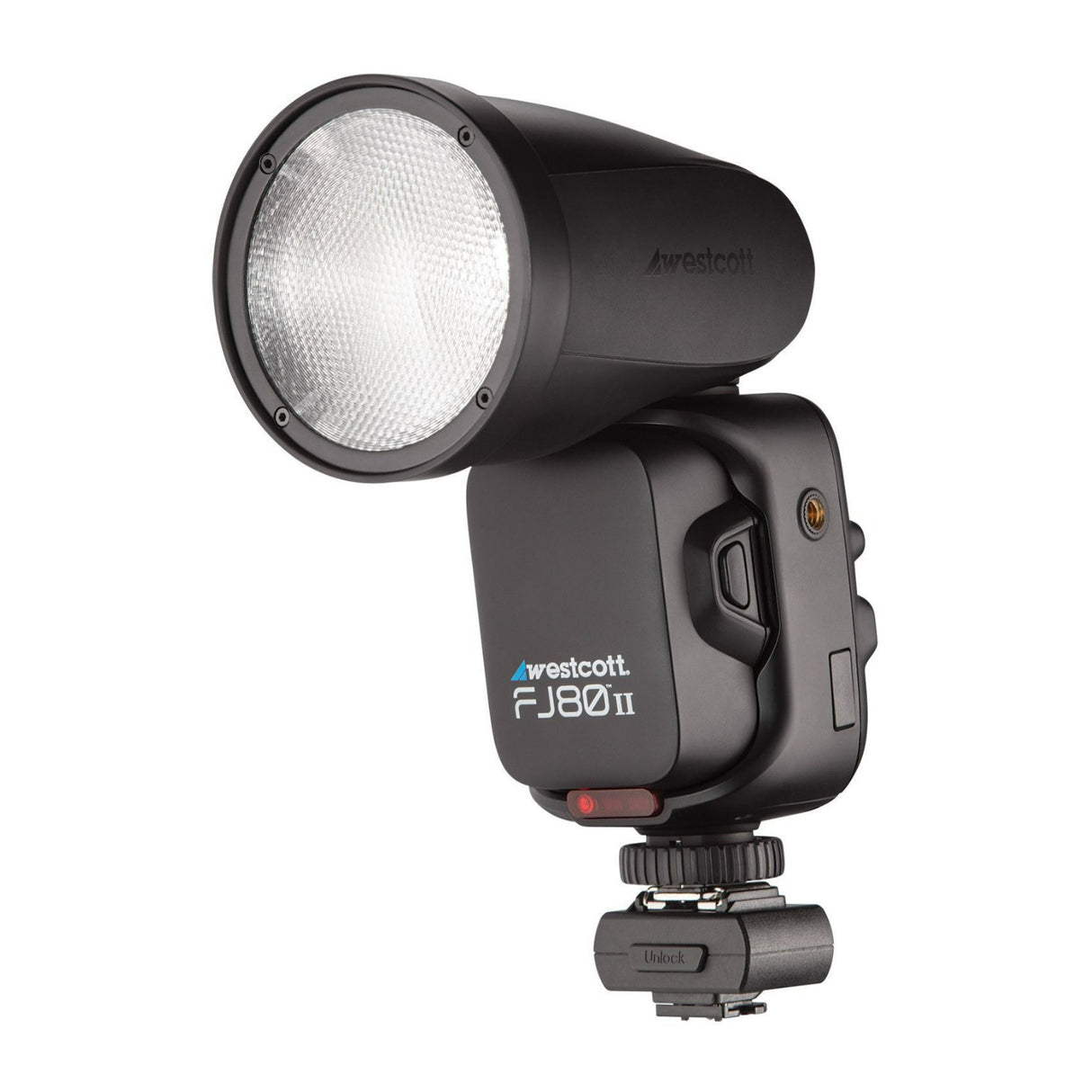 Westcott FJ80 II M Universal Touchscreen 80Ws Speedlight with Battery and Backdrop Boards Bundle