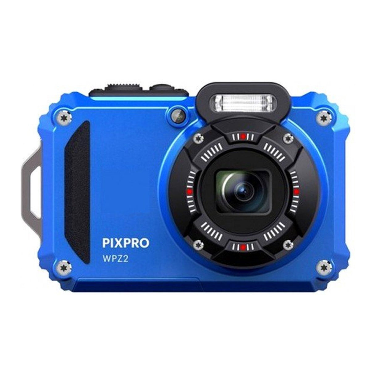 Kodak PIXPRO WPZ2 Rugged Waterproof 16MP Digital Camera with 4x Optical Zoom (Blue) Bundle