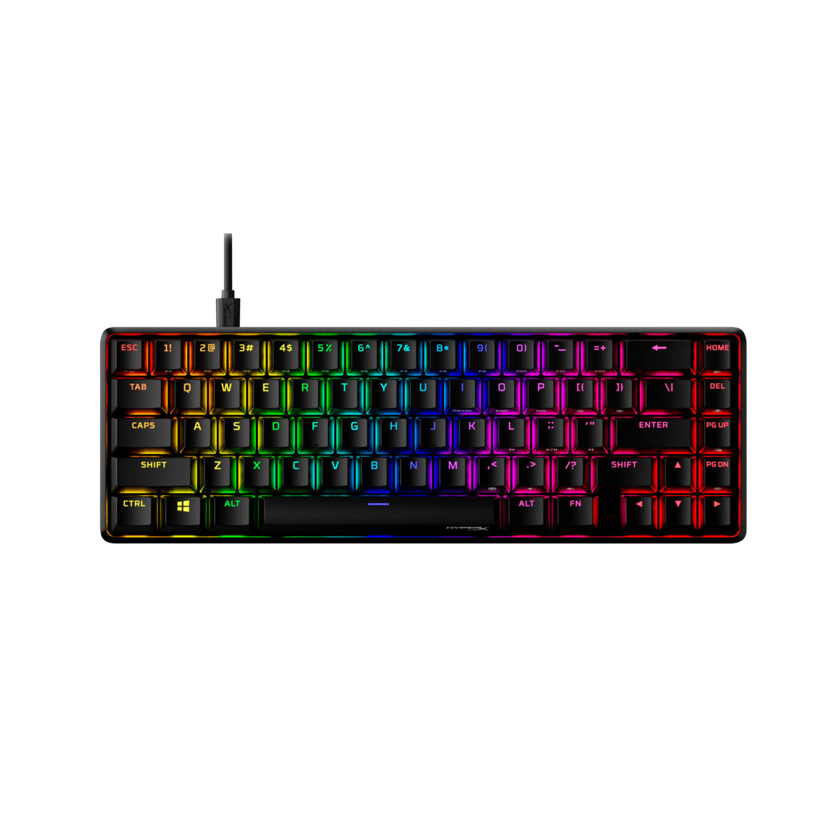 HyperX Alloy Origins 65 Compact Mechanical Gaming Keyboard with RGB Lighting (Certified Refurbished)