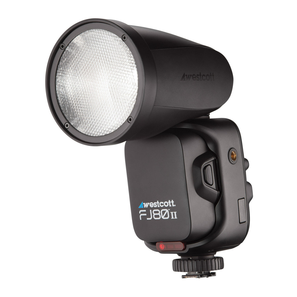 Westcott FJ80 II S Touchscreen 80Ws Speedlight with Sony Camera Mount with 7-Feet Umbrella Bundle