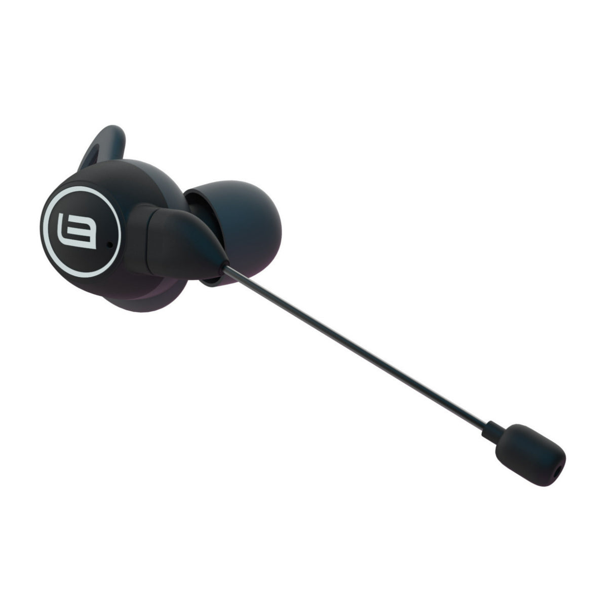 LinearFlux Hypersonic Game Bluetooth Gaming Earbuds with Detachable Gaming Boom Mic