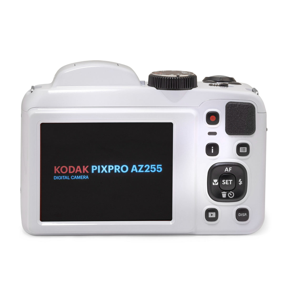 Kodak PIXPRO AZ255 Astro Zoom 16MP Digital Camera (White) with 64GB Memory Card and Accessory Bundle