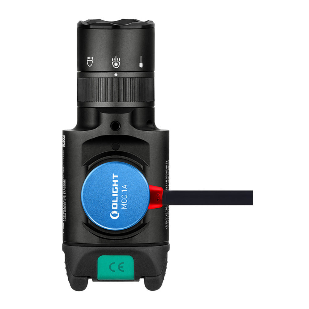 Olight Baldr Pro R Rechargeable LED Weaponlight (Black, 1350 Max Lumens)