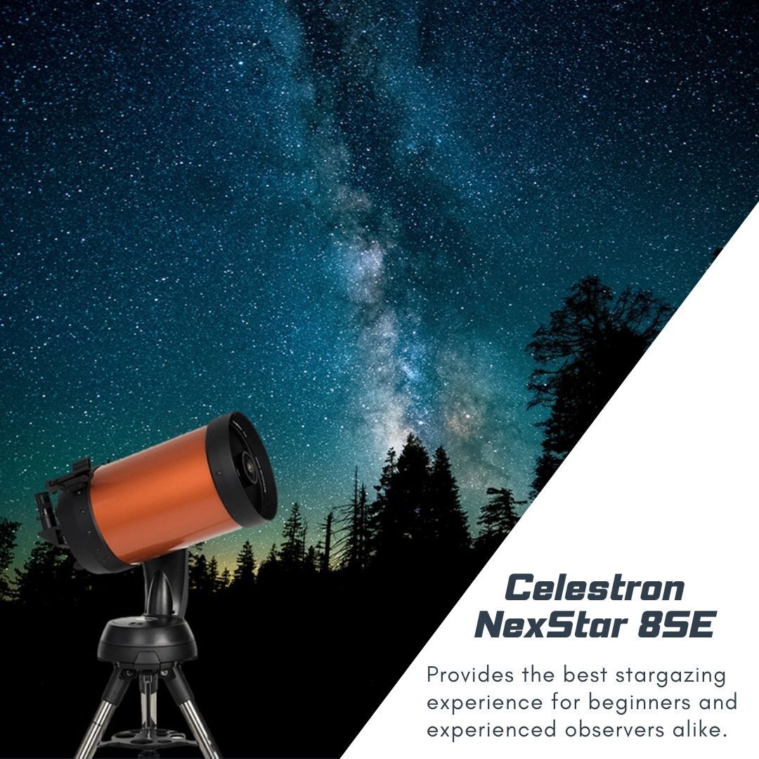 Celestron NexStar 8SE Schmidt-Cassegrain Computerized Telescope and Eyepiece Accessory Bundle