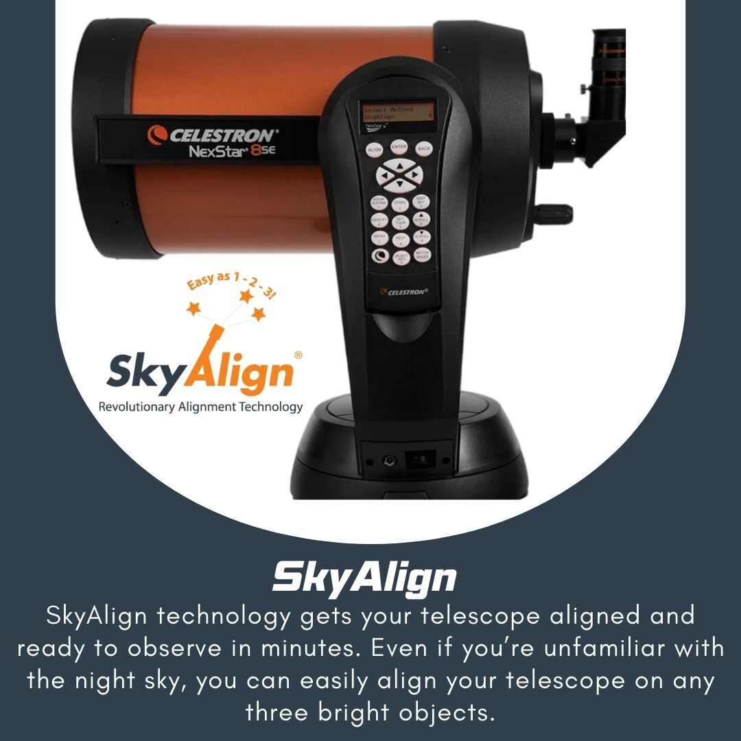 Celestron NexStar 8SE Schmidt-Cassegrain Computerized Telescope and Eyepiece Accessory Bundle