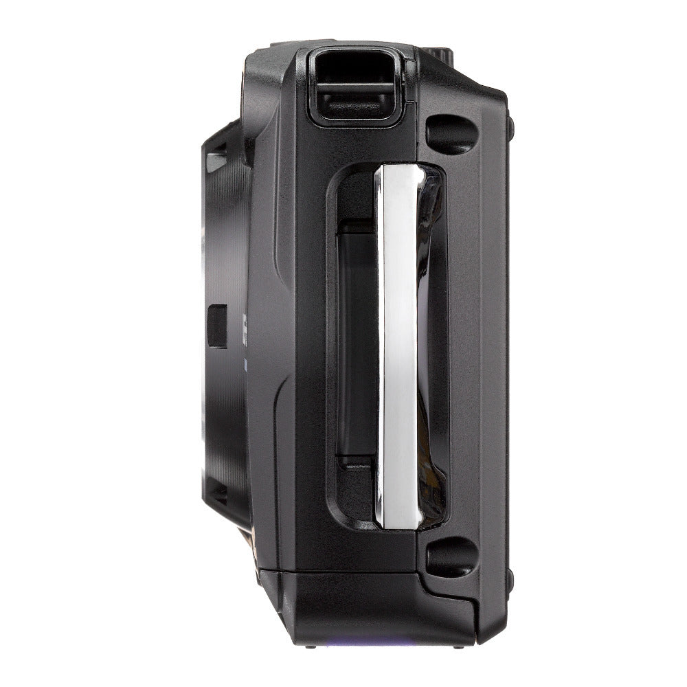 Ricoh WG-6 Digital Camera (Black) with 1 TB Portable Hard Drive, Gadget Bag with Accessory Kit