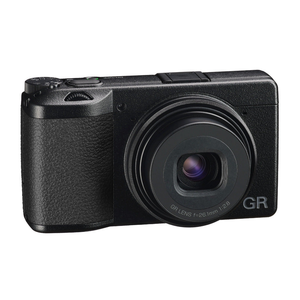 Ricoh GR IIIx Digital Camera with 5 TB Portable Hard Drive, Gadget Bag with Accessory Kit