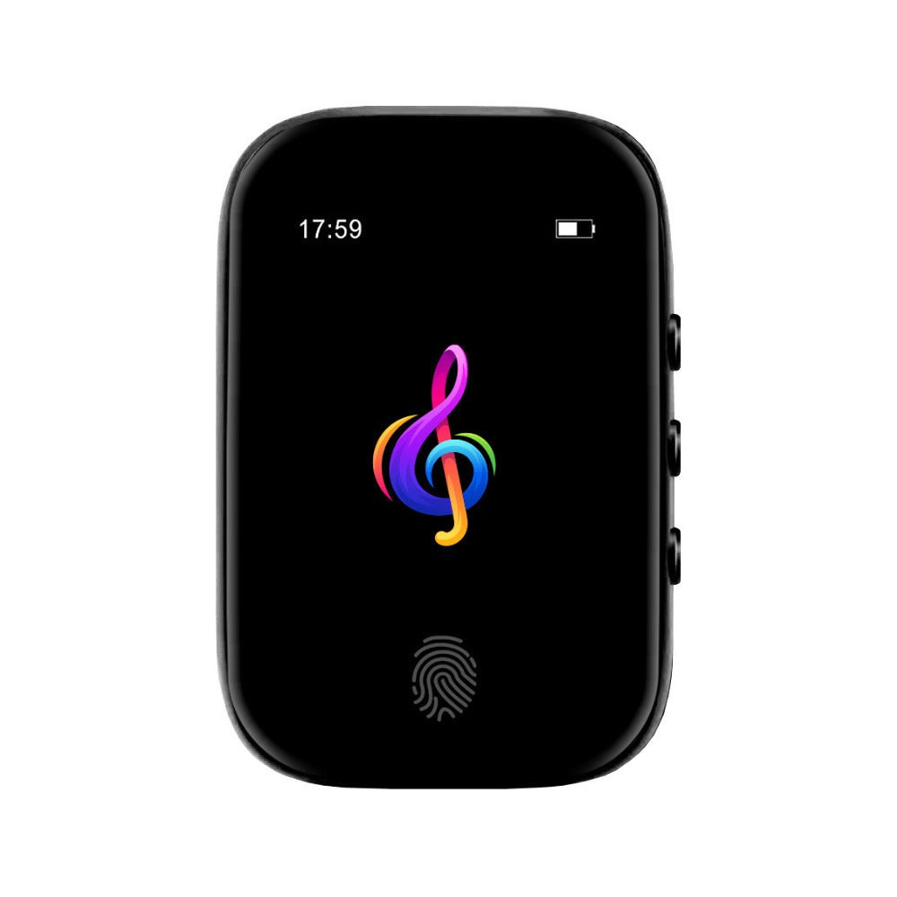 Samvix Tiny Smartbass 2.0 4GB Kosher MP3 Player with SD Slot, Bluetooth and Touchscreen (Black)